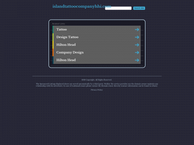 islandtattoocompanyhhi.com snapshot
