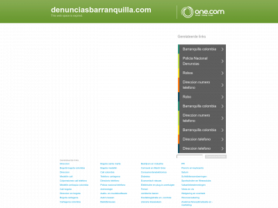 denunciasbarranquilla.com snapshot