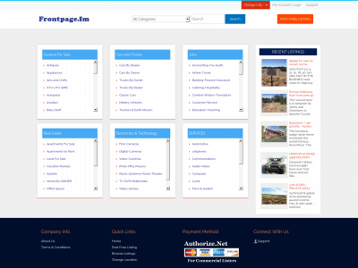 frontpage.fm snapshot