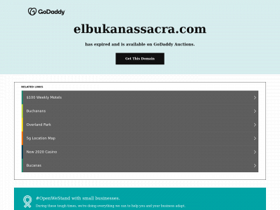 elbukanassacra.com snapshot