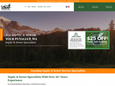 allsepticandsewer.com snapshot