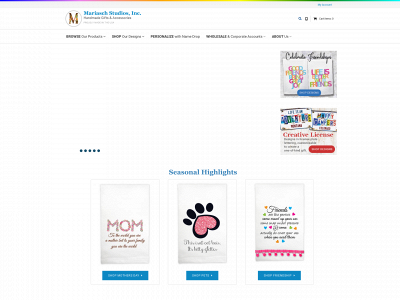 www.mariaschstudios.com snapshot