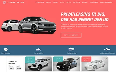 privatleasingelbiler.dk snapshot