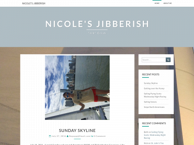 nicolesjibberish.com snapshot
