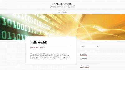alexdev.online snapshot