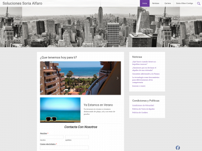 solucionessoriaalfaro.es snapshot