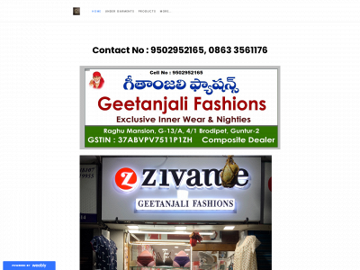geetanjalifashions.weebly.com snapshot