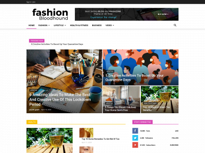 fashionbloodhound.com snapshot