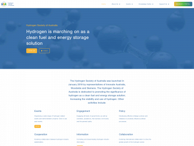 hydrogensociety.org.au snapshot