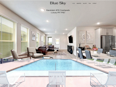 blueskycrashpads.com snapshot