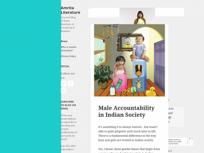 amritaliterature.com snapshot
