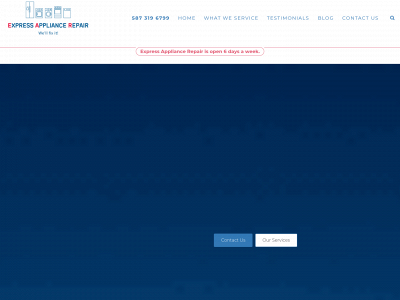 expressappliance.ca snapshot
