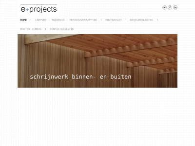 e-prjcts.be snapshot