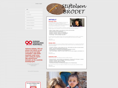 stiftelsenbrodet.se snapshot