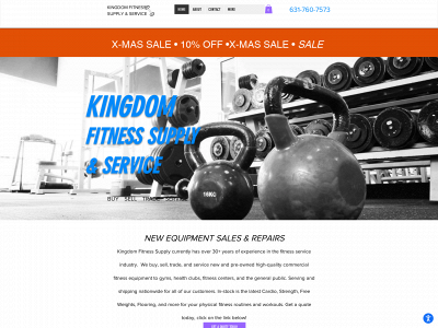 www.kingdomfitnesssupply.com snapshot