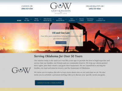 gwlawok.com snapshot