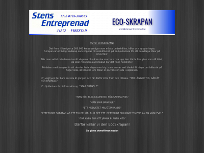 stensentreprenad.se snapshot