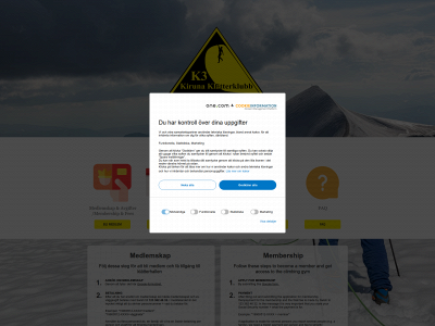 kirunaklatterklubb.se snapshot