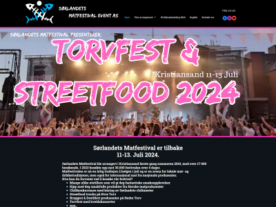 sorlandetsmatfestival.no snapshot