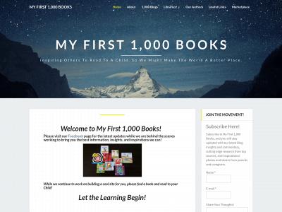 myfirst1000books.com snapshot