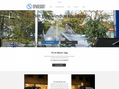 sparegodt.dk snapshot