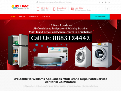 acwilliamappliances.com snapshot