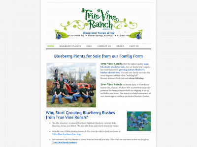 www.truevineranch.com snapshot