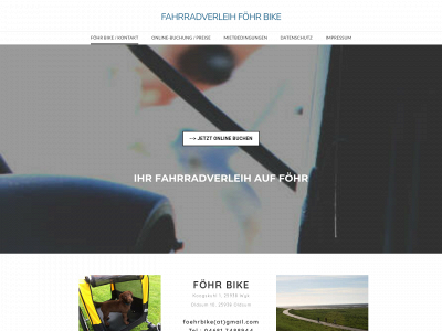 www.foehr-bike.de snapshot