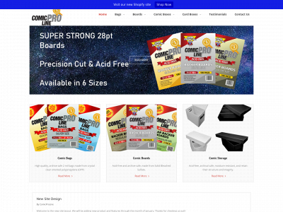 comicproline.com snapshot