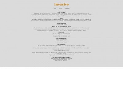invasive.gg snapshot