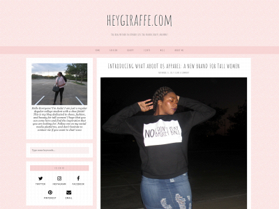 heygiraffe.com snapshot