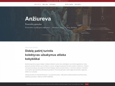 anziureva.lt snapshot