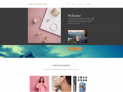 cutecorner.uk snapshot