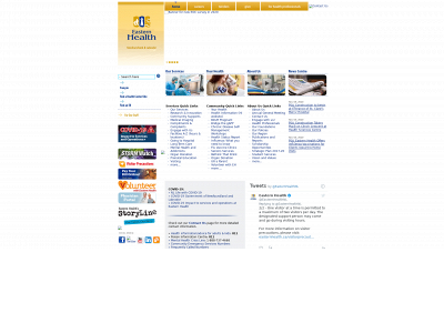 easternhealth.ca snapshot