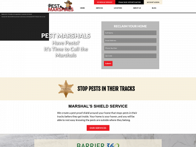 pestmarshals.com snapshot
