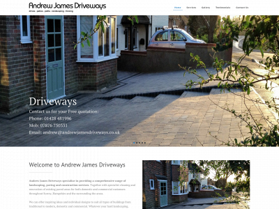 andrewjamesdriveways.co.uk snapshot