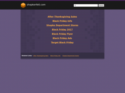 shopkonfeti.com snapshot