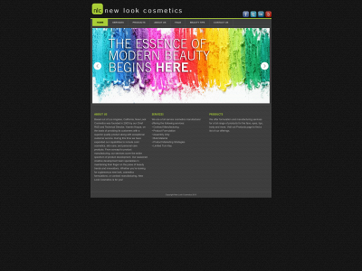 newlookcosmetics.com snapshot