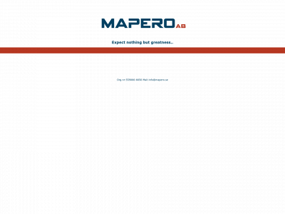 mapero.se snapshot
