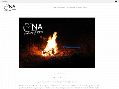 nanaturguidning.se snapshot
