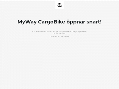 mywaycargobike.se snapshot