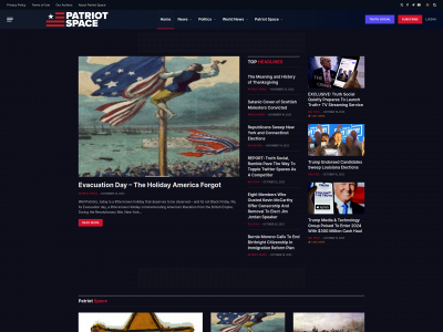 patriotspace.org snapshot