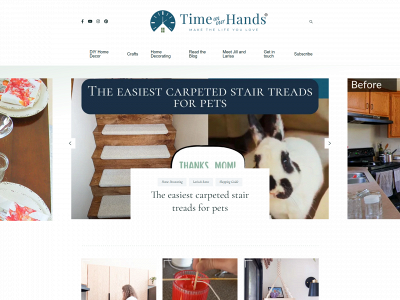 timeonourhands.com snapshot