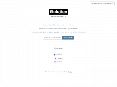 isolution.com.co snapshot
