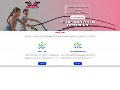 velocitybootcamp.com snapshot