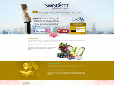 swisderm.com snapshot