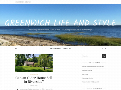 greenwichlifeandstyle.com snapshot