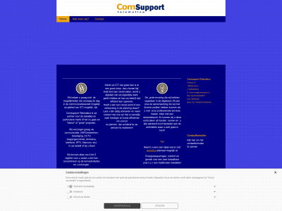 comsupport.nl snapshot