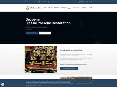 porsche-parts.be snapshot