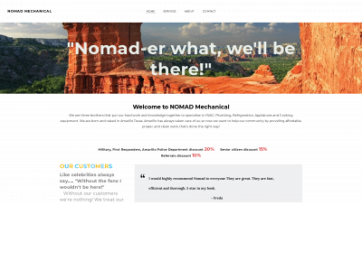 nomadmech.com snapshot